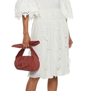 See By Chloe Laser Cut Floral Skirt